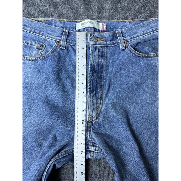 VTG Levi's 550 Red Tab Relaxed Loose Fit Jeans Men 38x33* 100% Cotton Denim 90s - Picture 7 of 10